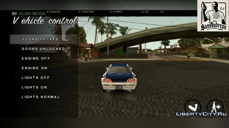 vehicles controls in cars